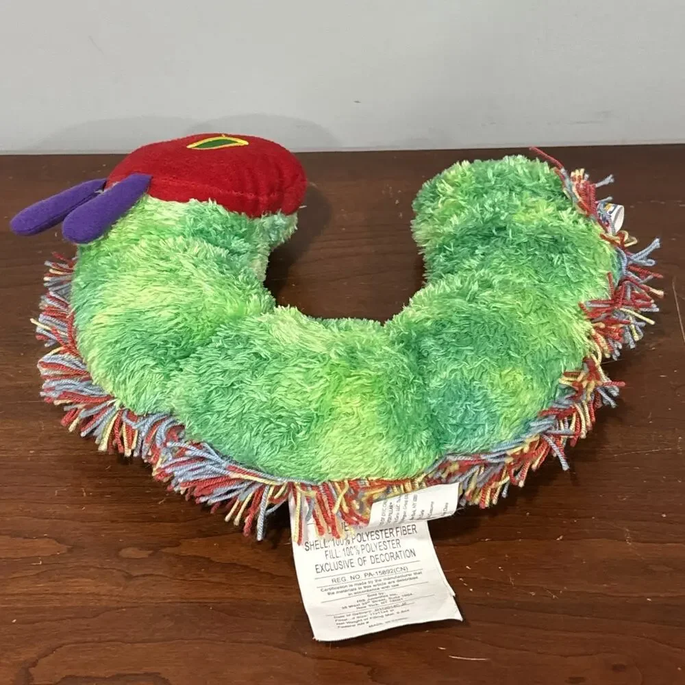 Eric Carle The Very Hungry Caterpillar Plush Stuffed Animal Neck Pillow Youth